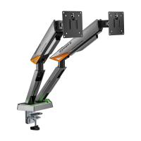 AISENS DT38TSRRGB-349 monitor mount / stand 96.5 cm (38'') Desk Black, White, view image 2 of 7