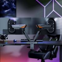 AISENS DT38TSRRGB-349 monitor mount / stand 96.5 cm (38'') Desk Black, White, view image 5 of 7