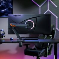 AISENS DT49TSRRGB-347 monitor mount / stand 124.5 cm (49'') Desk Black, Grey, view image 4 of 7
