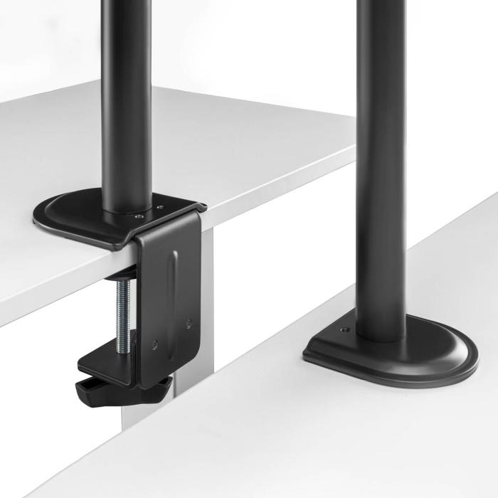 AISENS ECO Swivel and Tilt Table Mount for Monitor/TV 9Kg (3 Pivots, 1 Arm) from 17-32, Black — image 7 of 7