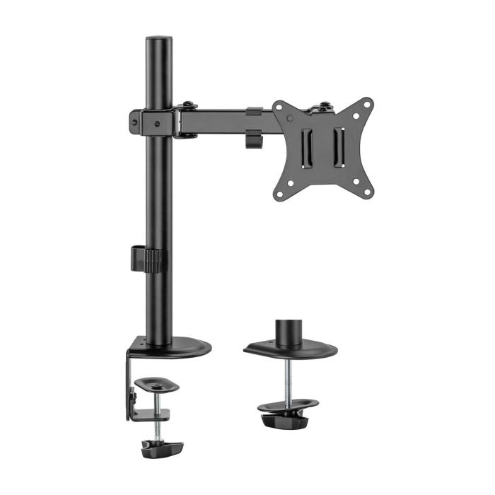AISENS ECO Swivel and Tilt Table Mount for Monitor/TV 9Kg (3 Pivots, 1 Arm) from 17-32, Black — image 2 of 7