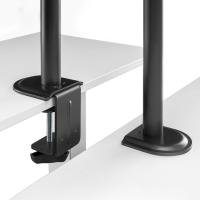 AISENS ECO Swivel and Tilt Table Mount for Monitor/TV 9Kg (3 Pivots, 1 Arm) from 17-32, Black, view image 7 of 7