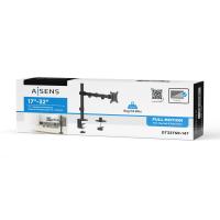 AISENS ECO Swivel and Tilt Table Mount for Monitor/TV 9Kg (3 Pivots, 1 Arm) from 17-32, Black, view image 5 of 7