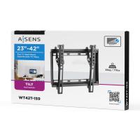 AISENS ECO Tilting Support for Monitor/TV 35Kg from 23-42, Black, view image 6 of 8