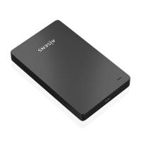 AISENS External Box 2.5″ 9.5mm SATA to USB-C USB3.1 Gen1, Black