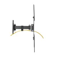 AISENS Swivel ECO Support, Tilt for Monitor/TV 30Kg (2 Pivots) from 23-55, Black, view image 2 of 7