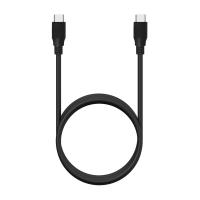 AISENS USB 3.2 Gen2X2 20Gbps 8K@30Hz 5A 100W E-Marker Cable, Type USB-C/M-USB-C/M, Black, 0.6m, view image 3 of 6