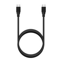 AISENS USB 3.2 Gen2X2 20Gbps 8K@30Hz 5A 100W E-Marker Cable, Type USB-C/M-USB-C/M, Black, 1.5m, view image 3 of 6