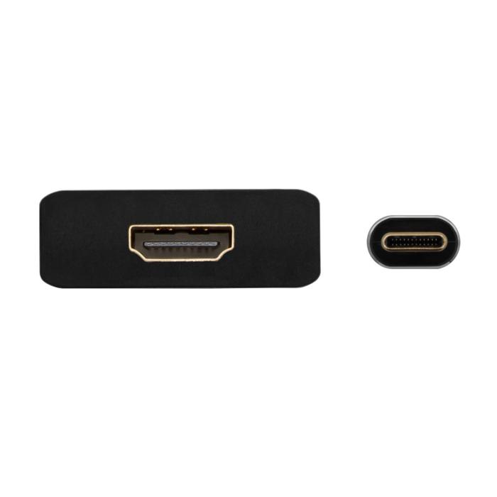 AISENS USB-C to HDMI 4K@30Hz converter, USB-C/M-HDMI/H, Black, 15cm — image 3 of 3