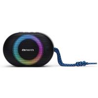 Aiwa BST-330BL portable/party speaker Stereo portable speaker Black, Blue 10 W