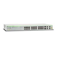 Allied Telesis AT-FS750/28PS-50 Managed Fast Ethernet (10/100) Power over Ethernet (PoE) 1U Grey