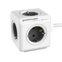 Allocacoc 1306GY/DEEXPC power extension 1.5 m 5 AC outlet(s) Grey, White