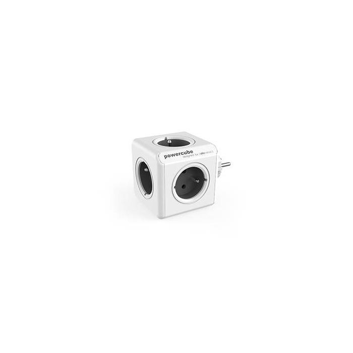 Allocacoc PowerCube Original Type E power extension 5 AC outlet(s) Indoor Grey