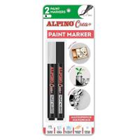 Alpino AR000251 paint marker Black, White 1 pc(s)
