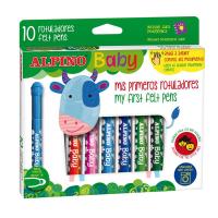 Alpino AR002010 felt pen Multicolour 10 pc(s)
