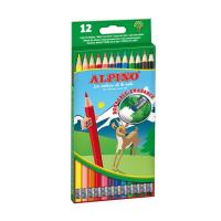 Alpino Box 12 erasable coloring pencils