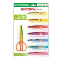 Alpino PT0030 stationery/craft scissors Art & Craft scissors Figure cut Multicolour