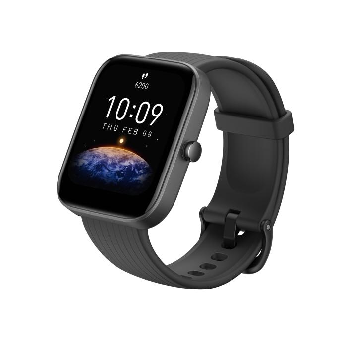 Amazfit Bip 3 Pro 4.29 cm (1.69'') TFT 44 mm Digital 240 x 280 pixels Touchscreen Black GPS (satellite) — image 3 of 8