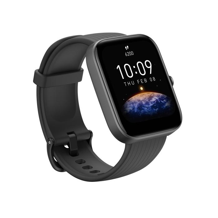 Amazfit Bip 3 Pro 4.29 cm (1.69'') TFT 44 mm Digital 240 x 280 pixels Touchscreen Black GPS (satellite) — image 4 of 8