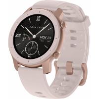 Amazfit GTR 42 3.05 cm (1.2'') AMOLED 42 mm Digital 390 x 390 pixels Touchscreen Black, Pink gold GPS (satellite)