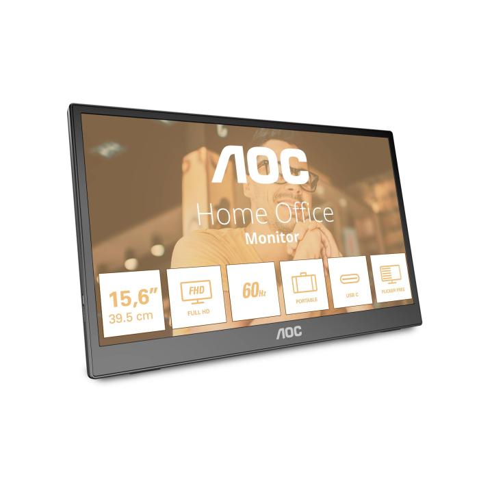 AOC 16T3EA portable TV/monitor Black 39.6 cm (15.6'') 1920 x 1080 pixels — image 14 of 26