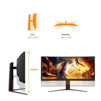 AOC G4 34'' CU34G4CA computer monitor 86.4 cm (34'') 3440 x 1440 pixels Black, Red, view image 22 of 36