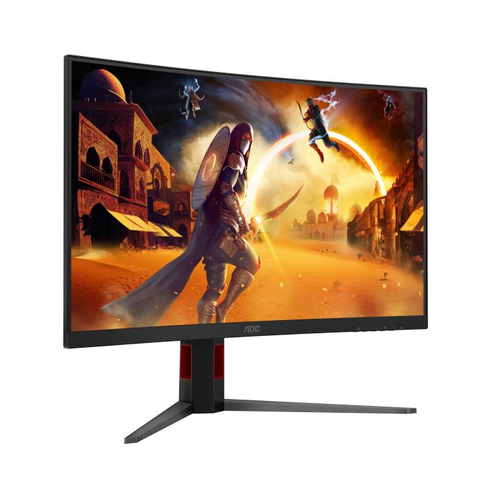 AOC G4 C32G4Z computer monitor 80 cm (31.5'') 1920 x 1080 pixels Full HD LCD Black, Red — image 8 of 38