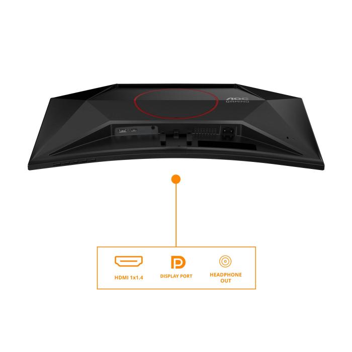 AOC Gaming C27G42E computer monitor 68.6 cm (27'') 1920 x 1080 pixels Black, Red — image 20 of 34