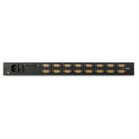 APC 17'' Rack LCD Console with Integrated 16 Port Analog KVM Switch, view image 4 of 4