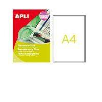 APLI 01062 printer label Transparent