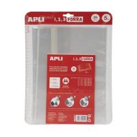 APLI 16913 magazine/book cover 5 pc(s) Transparent