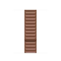Apple 40mm Saddle Brown Leather Link - Large