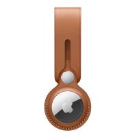 Apple AirTag Leather Loop - Saddle Brown