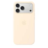 Apple iPhone 17 Pro Max Silicone Case with MagSafe – Vanilla
