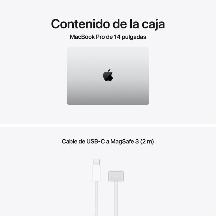 Apple MacBook Pro 14-inch : M5 Pro chip with 15‑core CPU and 16‑core GPU, 24GB, 2TB SSD - Silver — image 9 of 18