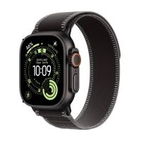 Apple Watch Ultra 3 GPS + Cellular 49mm Black Titanium Case with Black/Charcoal Trail Loop - S/M