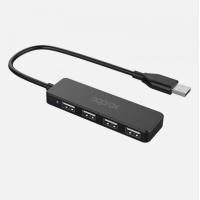 Approx APPC46 interface hub USB 2.0 480 Mbit/s Black