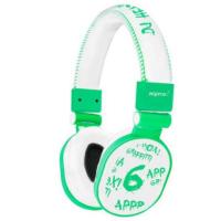 Approx APPDJGLG headphones/headset Wired Music Green, White