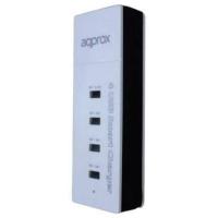 Approx APPUSB4PW Indoor White mobile device charger