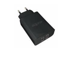 Approx APPUSBWALL24B mobile device charger Universal Black AC Indoor