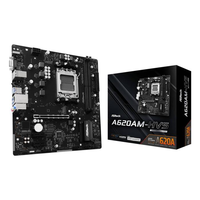 Asrock A620AM-HVS AMD A620A Socket AM5 micro ATX — image 5 of 10