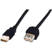 ASSMANN Electronic AK-300202-030-S USB cable 3 m USB A Black