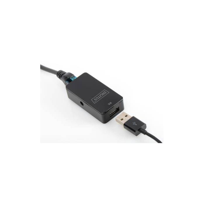 ASSMANN Electronic DA-70141 Network transmitter & receiver Black — image 2 of 3