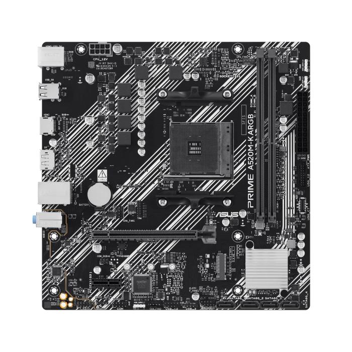 ASUS PRIME A520M-K ARGB AMD A520 Socket AM4 micro ATX — image 7 of 12