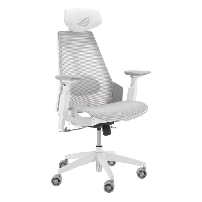 ASUS ROG Destrier Ergo Core White PC gaming chair Mesh seat — image 8 of 12
