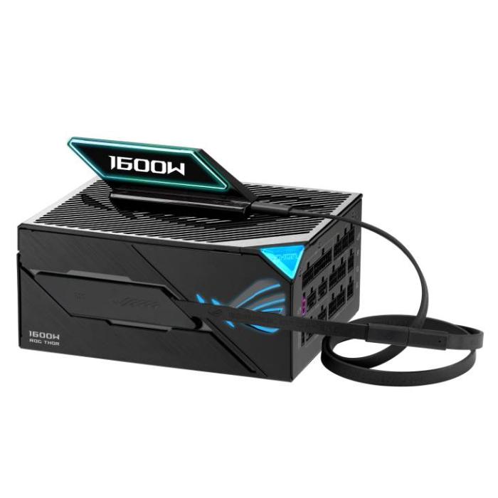 ASUS ROG -THOR-1600T3-GAMING-EVO power supply unit 1600 W 20+4 pin ATX ATX Grey — image 15 of 26