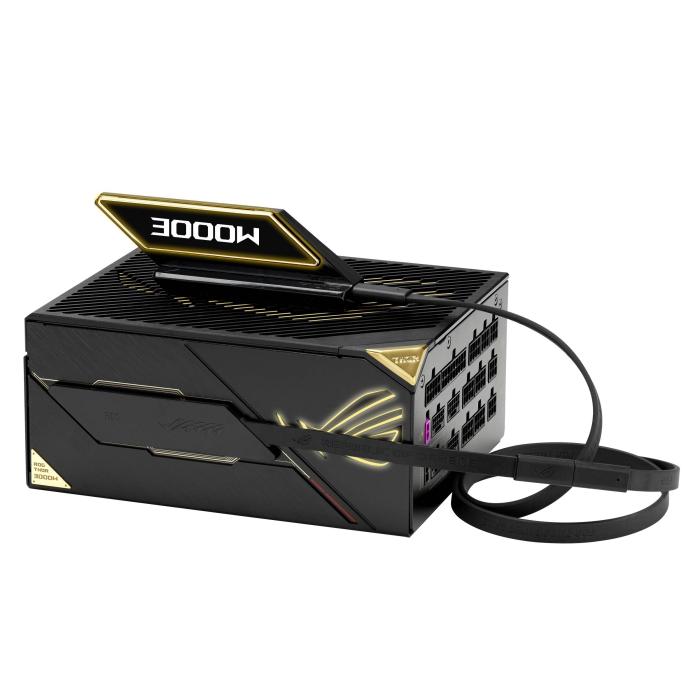 ASUS ROG Thor 3000W Titanium III Edition 20 power supply unit 20+4 pin ATX ATX Black — image 35 of 58