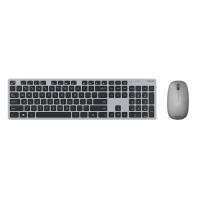 ASUS W5000 keyboard Mouse included Universal RF Wireless + USB QWERTY Spanish Grey