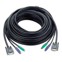 ATEN 30ft PS/2 KVM cable Black 10 m