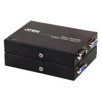 ATEN VE150A AV extender AV transmitter & receiver Black